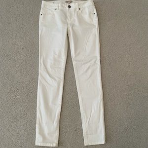 CAbi White Skinny Jeans
